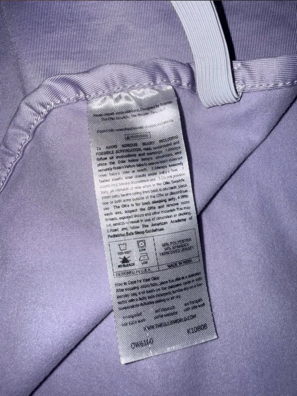 NWOT | The ollie Baby Swaddle Blanket in Lavender (Bundle Set of 4)